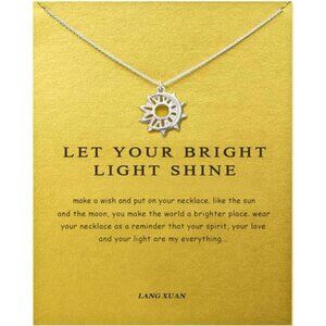 Friendship Sun   Pendant Necklace